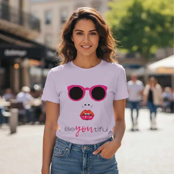 Trendzy_Kart_�Be_Youtiful_Self�_Quote_Women�s_T-Shirt_|_100%_Cotton_Crew_Neck_Half_Sleeve_Graphic_Printed_Tee_|_Soft_Breathable_Regular_Fit_Casual_Top_(in,_Alpha,_3XL,_Plus,_Purple)