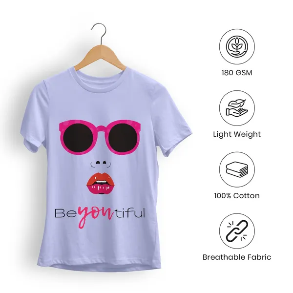 Trendzy_Kart_�Be_Youtiful_Self�_Quote_Women�s_T-Shirt_|_100%_Cotton_Crew_Neck_Half_Sleeve_Graphic_Printed_Tee_|_Soft_Breathable_Regular_Fit_Casual_Top_(in,_Alpha,_3XL,_Plus,_Purple)