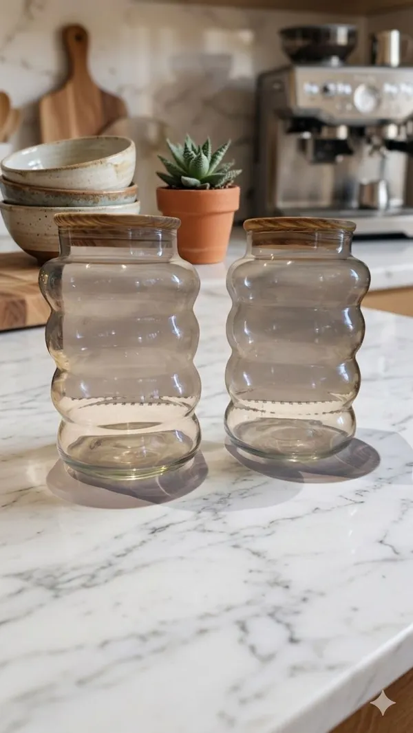 Shubh_Aura_Pack_of_2__500ml_borosilicate_glass_container_with_wooden_lid,__Its_air_tight_lid_keep_all_kitchen_item_fresh,_its_perfect_for_storing_all_kind_of_dry_fruits,_spices,_tea,_snacks,_sugar,_Lentils,,_height_16cm_&_width_10cm