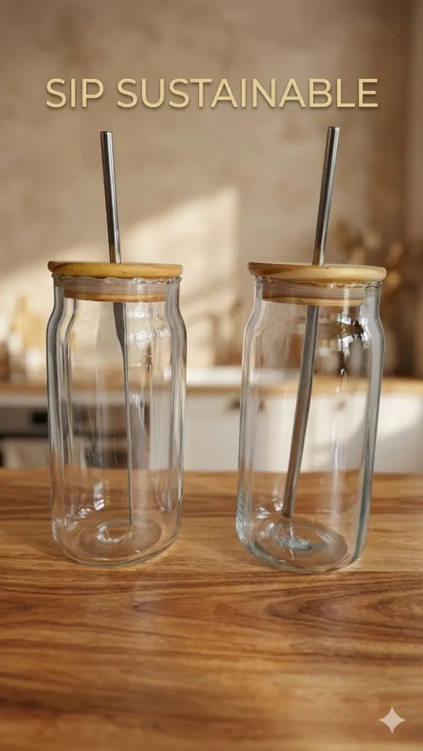 Shubh_Aura_4_pc_classic_Glass_Tumbler_set_with_Wooden_Lid_and_Straw_for_juices,_mocktails,_coffee_and_ice_tea,_500ml_perfect_for_office_and_home