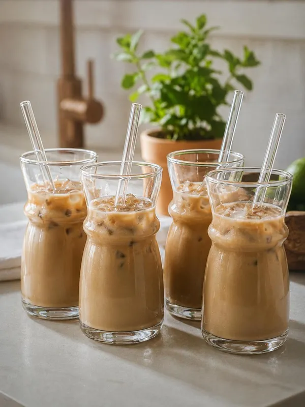 Shubh_Aura_4_Pack_Japanese_style_Glass_Tumbler_with_glass_Straw_for_coffee,_ice_tea,_milk_shakes_and_mocktails_300ml