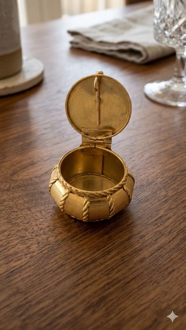 Subh_aura_pack_of_1_pure_Brass_Kumkum_Box_For_Mandir_Essential_&_for_Wedding_and_Festival_gifting,_size_6cm_dia_x_6.5cm_height