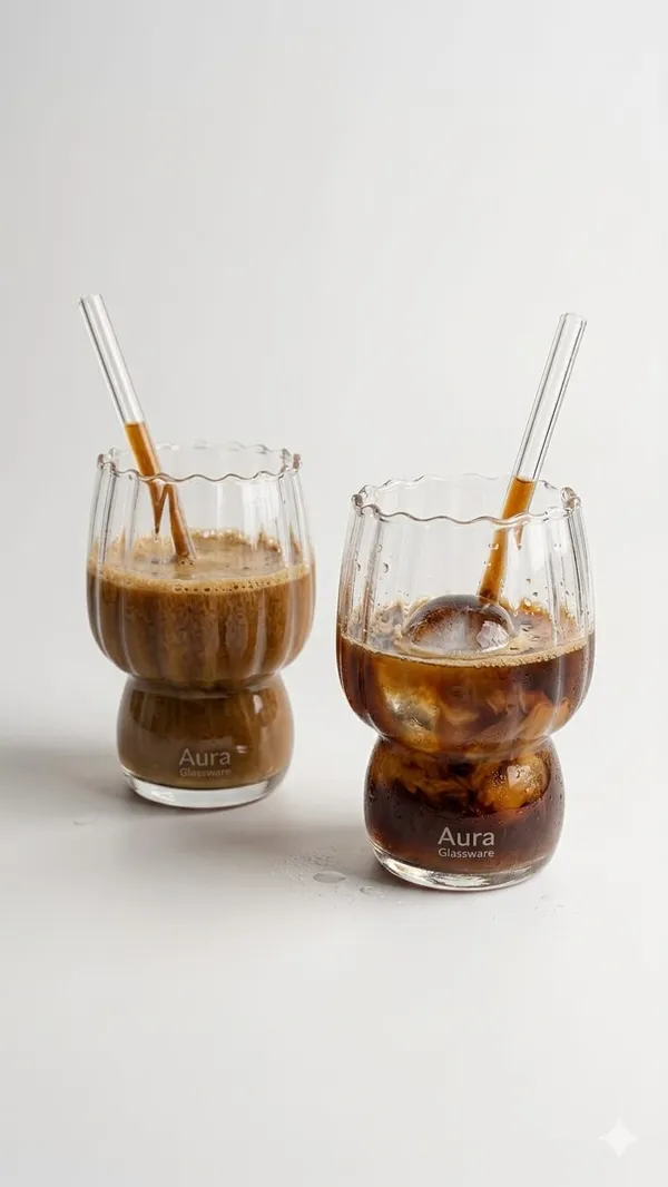 Shubh_Aura_4_Pack_Japanese_style_Glass_Tumbler_with_glass_Straw_for_coffee,_ice_tea,_milk_shakes_and_mocktails_500ml