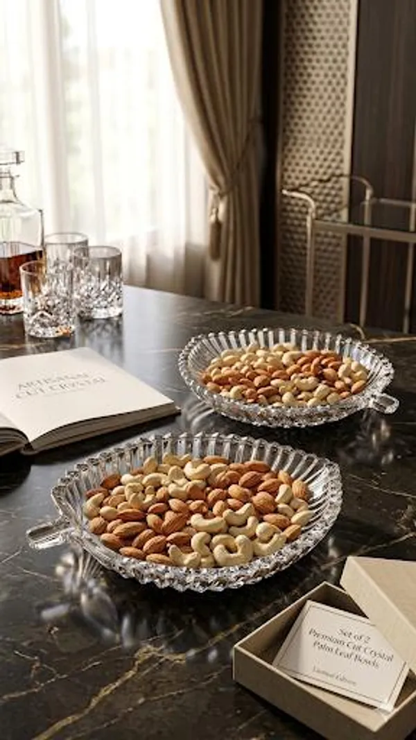 Shubh_Aura_Crystal_heavy_weight_2_Pack_Glass_leaf_Serving_Platter_for_nuts_and_snack_serve