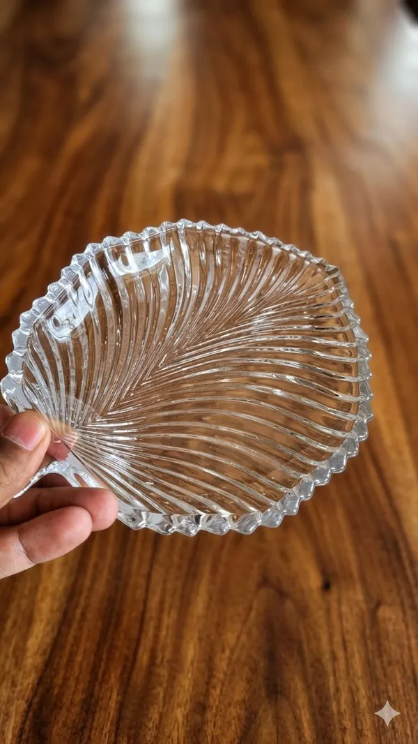 Shubh_Aura_Crystal_heavy_weight_2_Pack_Glass_leaf_Serving_Platter_for_nuts_and_snack_serve