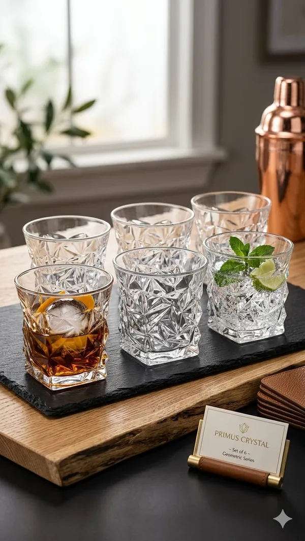 Shubh_Aura_set_of_6_premium_crystal_handmade_heavy_weight_Whisky_or_mocktail_glasses_for_home_and_Restaurants_300ml