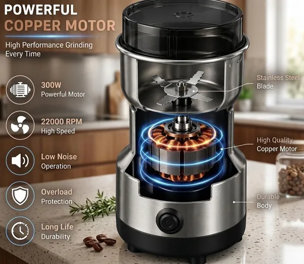 Electric_Coffee_&_Spice_Grinder_300W,_Stainless_Steel_Mini_Mixer_Grinder_for_Dry_Masala,_Coffee_Beans,_Nuts,_Seeds_&_Herbs,_Multipurpose_Portable_Kitchen_Grinder,_Silver