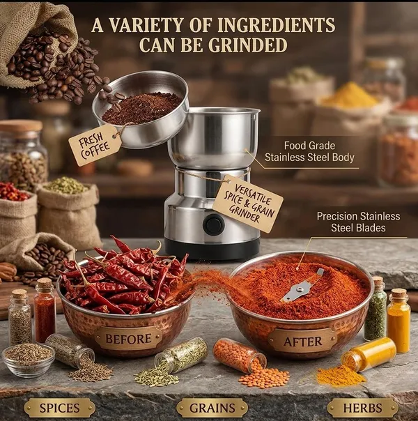 Electric_Coffee_&_Spice_Grinder_300W,_Stainless_Steel_Mini_Mixer_Grinder_for_Dry_Masala,_Coffee_Beans,_Nuts,_Seeds_&_Herbs,_Multipurpose_Portable_Kitchen_Grinder,_Silver