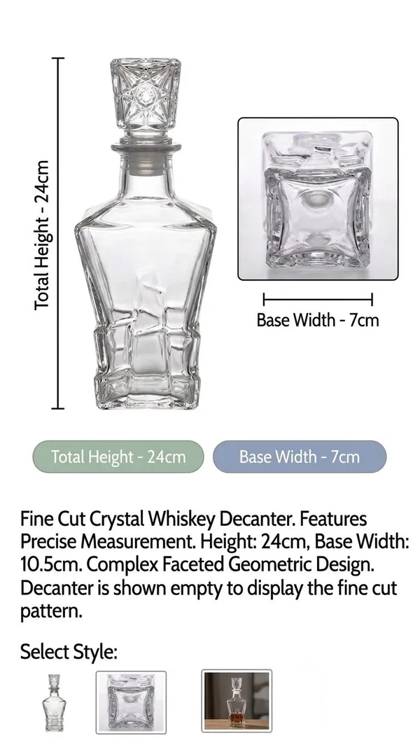 Shubh_Aura_hand_made_artisanal_Decanter_&_Stemware_with_6_set_of_glass_260ml_ideal_for_Aged_Spirits,_Fine_Wine_and_Bar_Statements._Its_Perfect_for_everyday_indulgence_&_festive_celebration