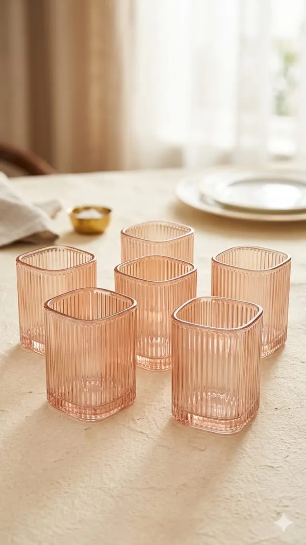 Shubh_Aura_Set_of_6_premium_borosilicate_glass__fluted_design_square_glass_for_juices,_mocktails,_size_200ml