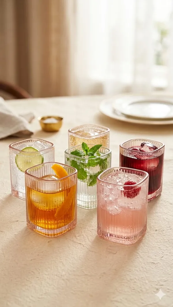 Shubh_Aura_Set_of_6_premium_borosilicate_glass__fluted_design_square_glass_for_juices,_mocktails,_size_200ml