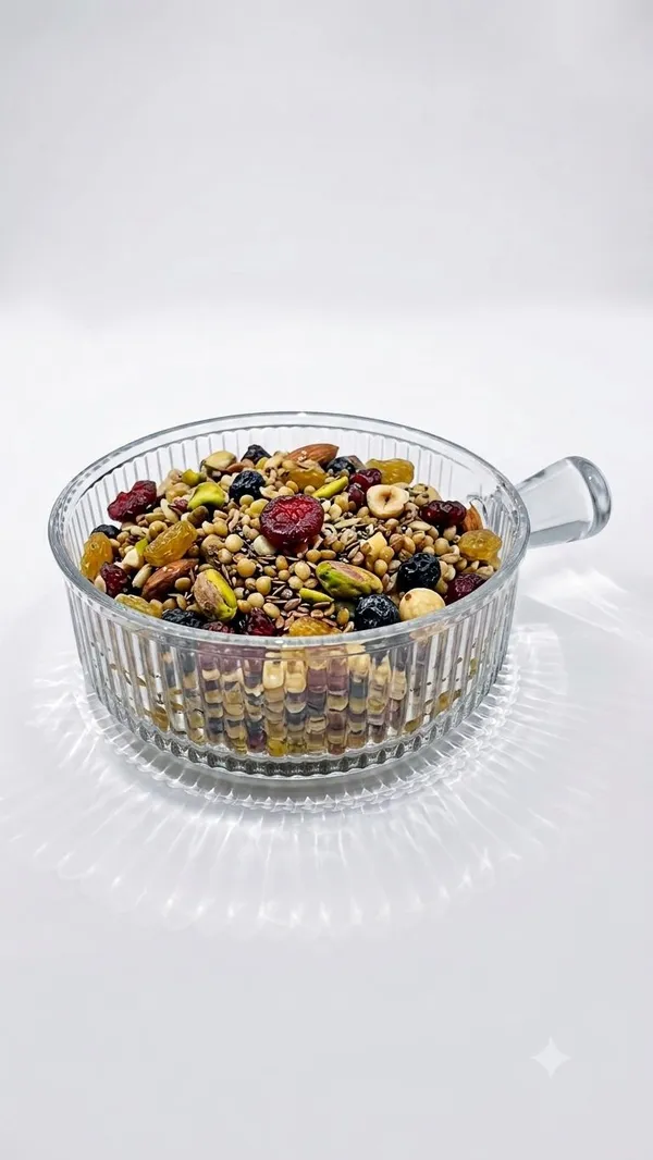 Shubh_Aura_set_of_2_premium_classic_Ribbed_glass_Breakfast_bowl_with_handle_size_900ml_to_serve_noodle,_Maggi,_Pasta,_Speghetti,_width_16cm_&_height__6.5cm