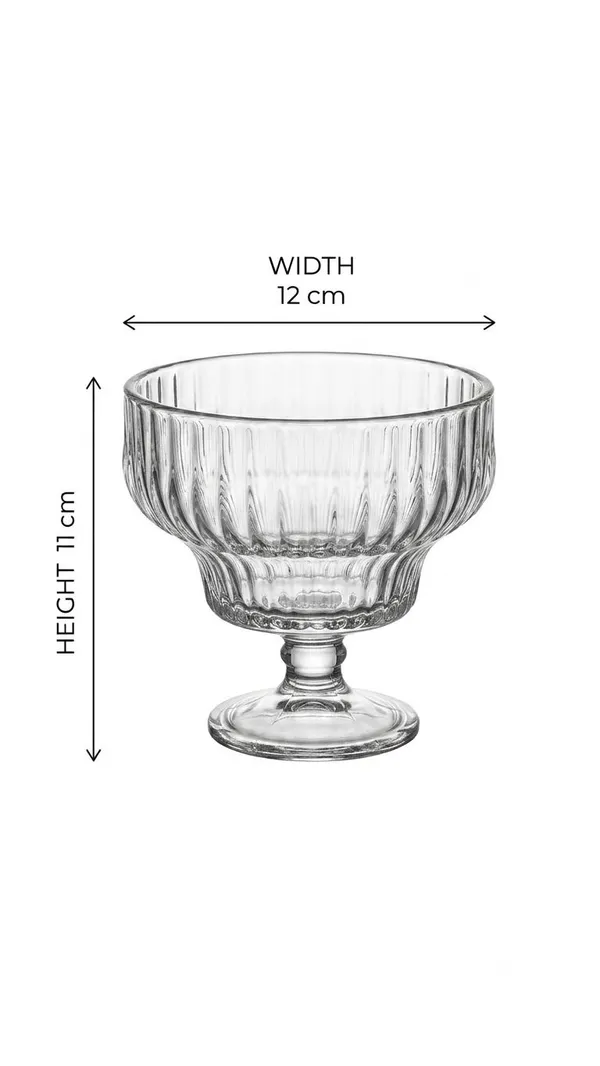 Shubh_Aura_set_of_6_premium_crystal_ribbed_glasses_to_serve_deserts,_parfaits,_mousse_or_fruit_custerd,_perfect_for_home_gathering_&_restaurant_servings_size___or_mocktail_glasses_for_home_and_Restaurants_230ml,_width_12cm_&_height_11cm