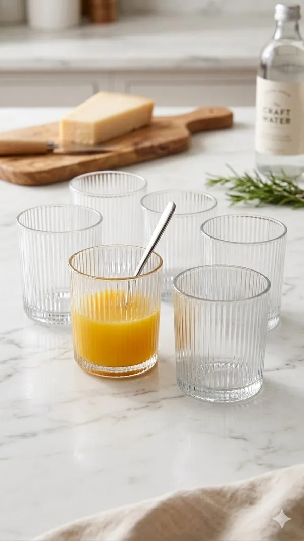 Shubh_Aura_Set_of_6_premium_borosilicate_glass__fluted_design_square_glass_for_juices,_mocktails,_size_220ml