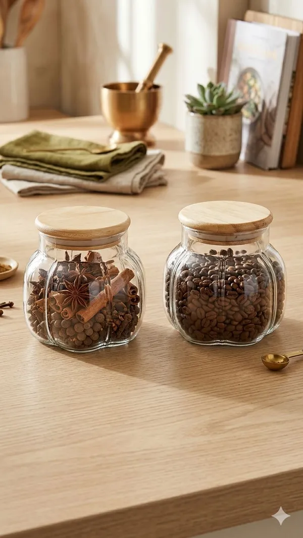 Shubh_Aura_Pack_of_4_pumpkin_design,_premium_glass_air_tight_jar_container_to_store_snack_size_300ml_each