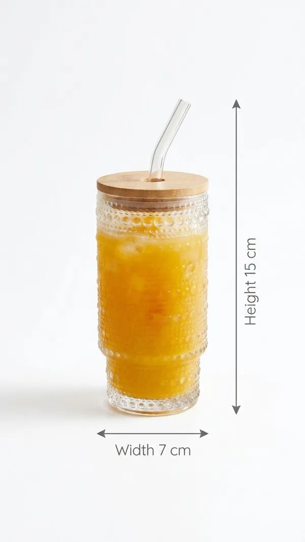 Shubh_Aura_round_all_over_perforated_design_tumbler_with_wooden_lid_&_glass_straw_set_of_2__400ml_each