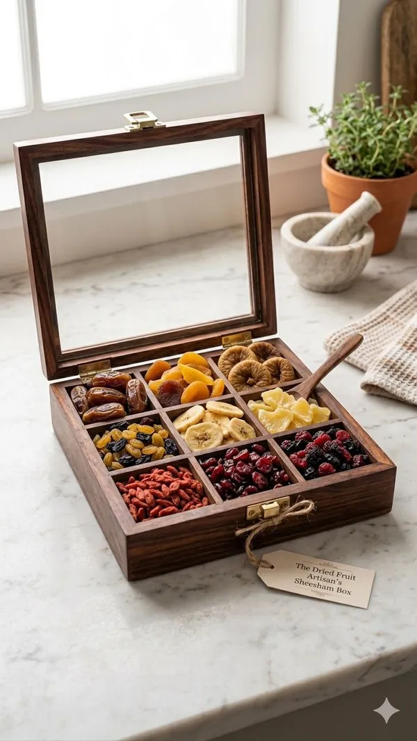 Shubh_Aura_Exclusive_Sheesham_wood_hand_made_hand_crafted_Spice_box_with_woodem_spoon,_9_non_removable_partition_50ml_each,_width_&_length_20cm_&_height_6.5cm