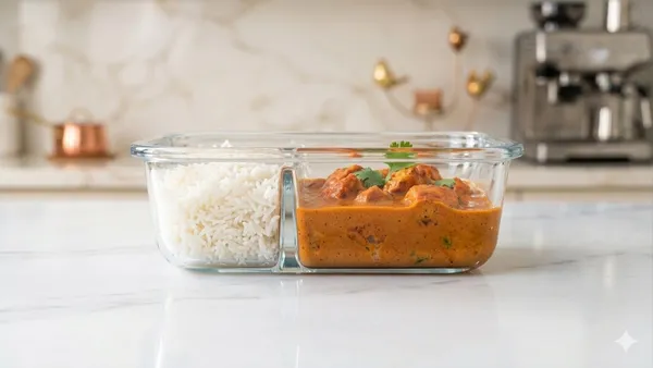 Shubhaura_1000ml_size,_pack_of_1,_borosilicate_heavy_glass_lunch_box_with_2_compartment,_microwave_safe,_air_tight,_leak_proof_size