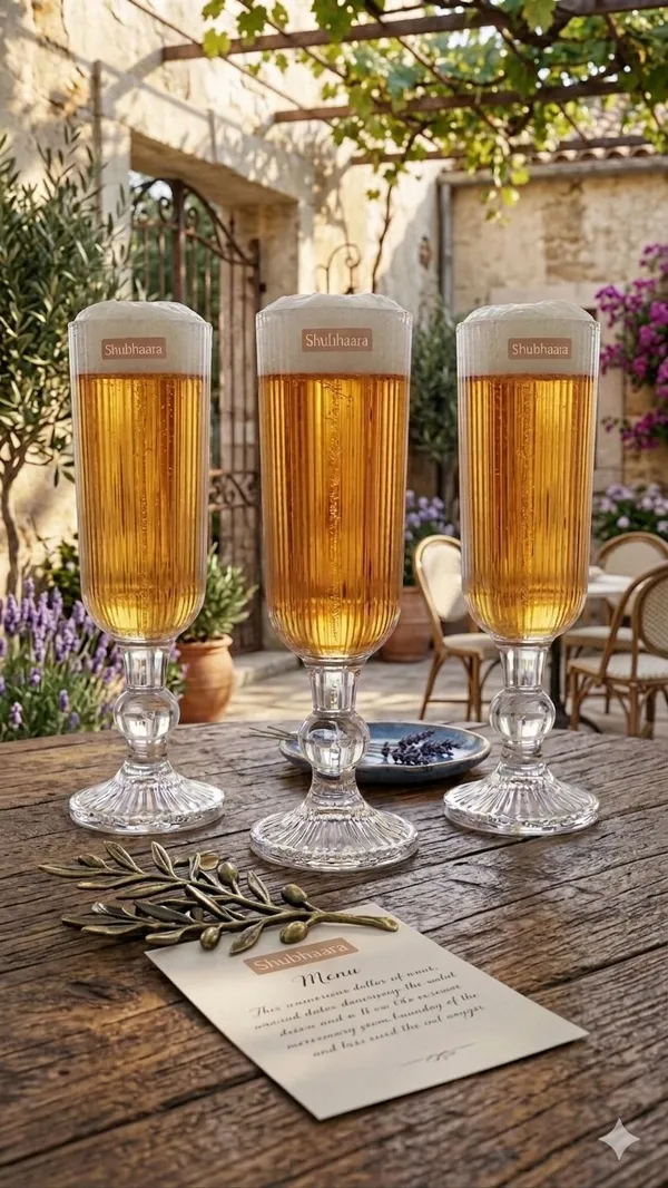 Shubh_Aura_set_of_6_premium_crystal_handmade_wine_glasses,_hold_240ml._Perfect_for_serving_mocktails,_Daiquiris_and_Margaritas._Perfect_for_your_bar_cart_and_dining_setup,_height_18cm_and_width_5cm