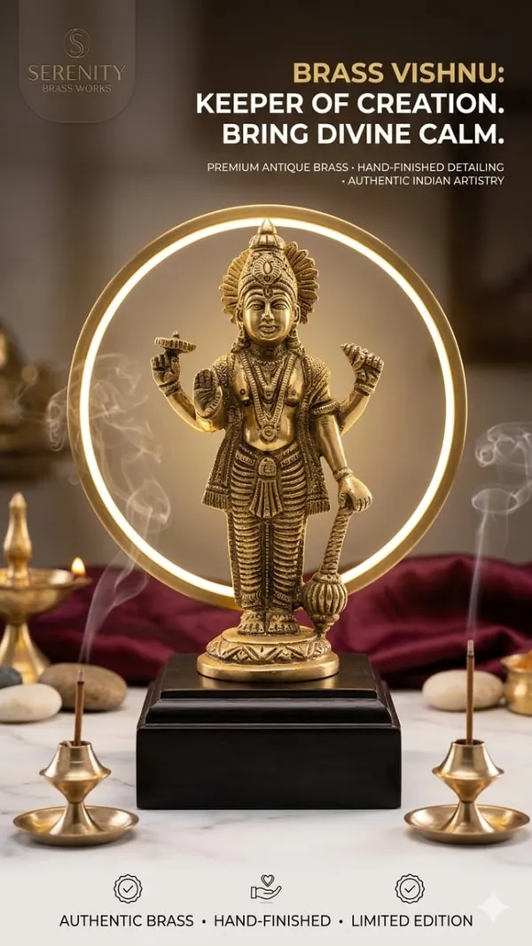 Shubh_aura_100%_pure_brass_Golden_Traditional_Hindu_Religious_Vishnu_Figurine
