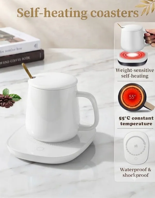Portable_electric_Coffee_Mug_Warmer,__Intelligent_Constant_Temperature_Cup_Warmer_Smart_Induction_Electric_Beverage_Warmer_Electric_Thermostat_Coaster_for_Ceramic_Cup_Glass,_Coffee,_Milk,_Water,_Tea,_food_