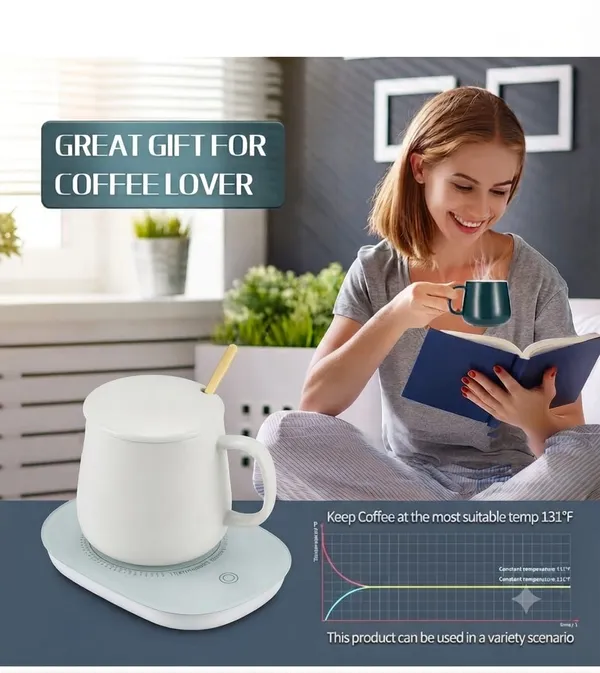 Portable_electric_Coffee_Mug_Warmer,__Intelligent_Constant_Temperature_Cup_Warmer_Smart_Induction_Electric_Beverage_Warmer_Electric_Thermostat_Coaster_for_Ceramic_Cup_Glass,_Coffee,_Milk,_Water,_Tea,_food_