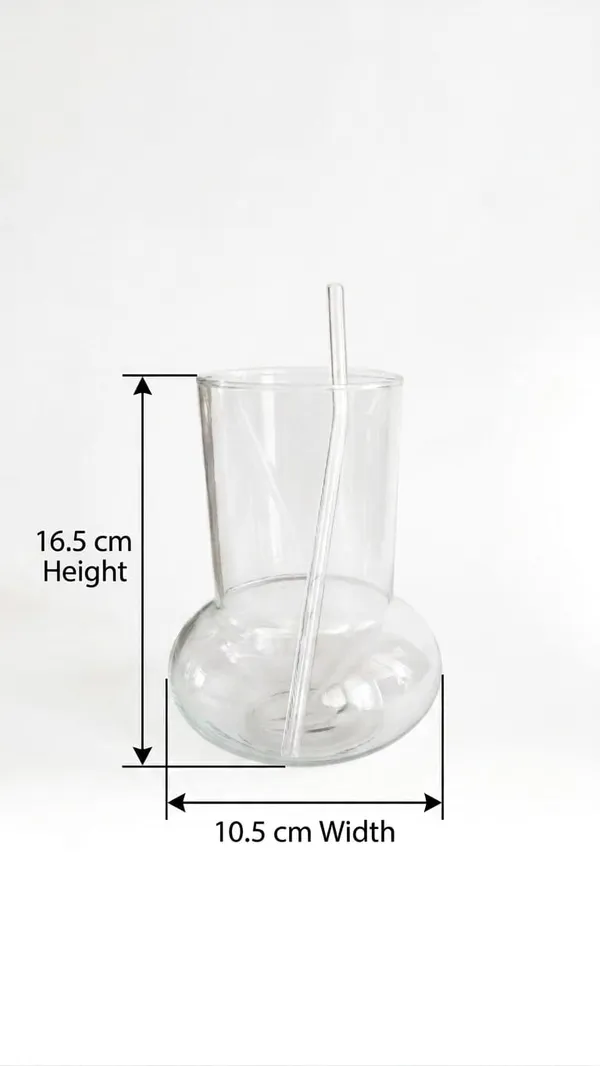 Shubh_Aura_4_Pack_Japanese_style_Glass_Tumbler_with_glass_Straw_for_coffee,_ice_tea,_milk_shakes_and_mocktails_500ml