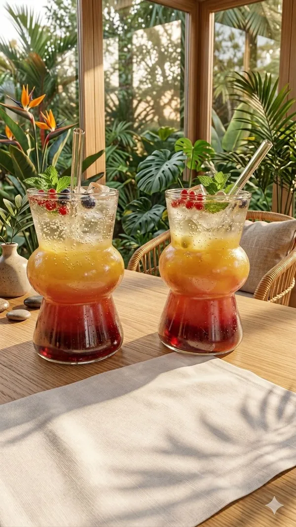 Shubhaura_Japanese,_modern_design_borosilicate_glass_tumbler_set_of_4_with_glass_straw_size_350ml