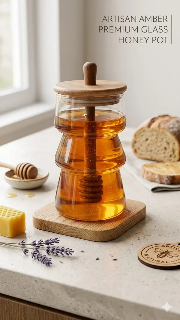 Shubh_Aura_premium_boroslilcate_glass_air_tight_jar_for_honey_with_dipper_and_wooden_lid__size_550ml,_height_14cm_&_width_8.5cm