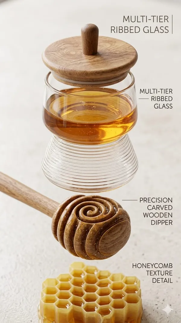 Shubh_Aura_premium_boroslilcate_glass_air_tight_jar_for_honey_with_dipper_and_wooden_lid__size_550ml,_height_14cm_&_width_8.5cm