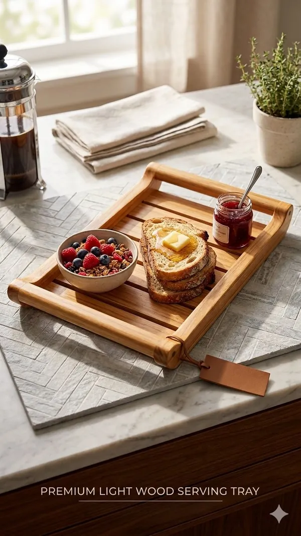 Shubh_Aura_pack_of_1_hand_crafted_Wooden_Tray_for_serving_appetizers_and_beverages,_made_with_premium_acacia_wood,_easy_handling_for_perfect_gripping,_Good_for_day_today_serving,_width_21.5cmx_length_30.5cm_&_height_3.5cm