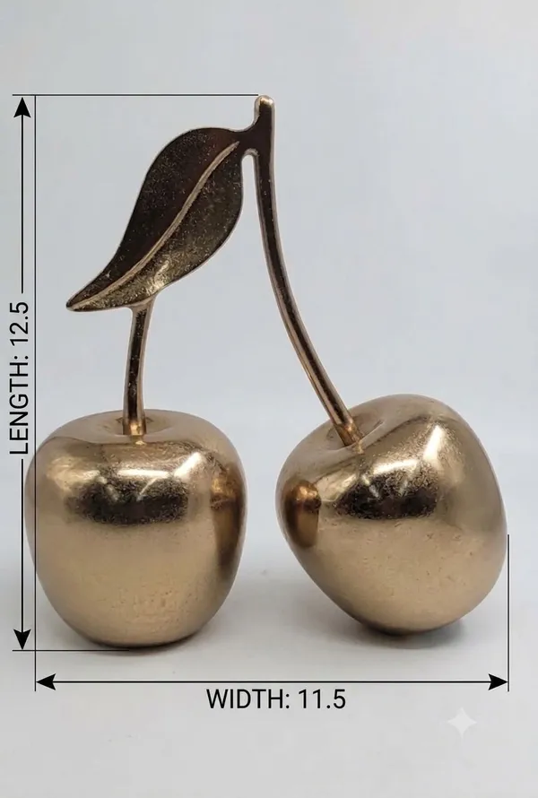 Shubh_Aura_premium_heavy_metal_Double_Cherry_statue_for_home_decor,_Decorative_show_piece_for_table_top,_size_11.5"x5.5"x12.5"