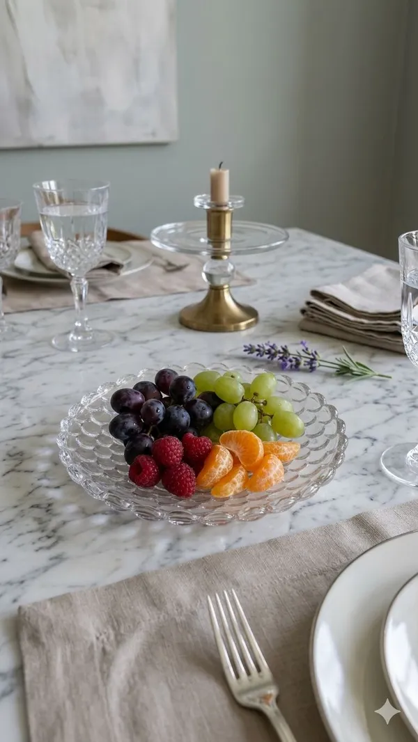 Shubh_Aura_Crystal_heavy_weight_bubble_design_Serving_Platter_for_snacks,_cakes,_fruits._good_for_home_and_restaurant