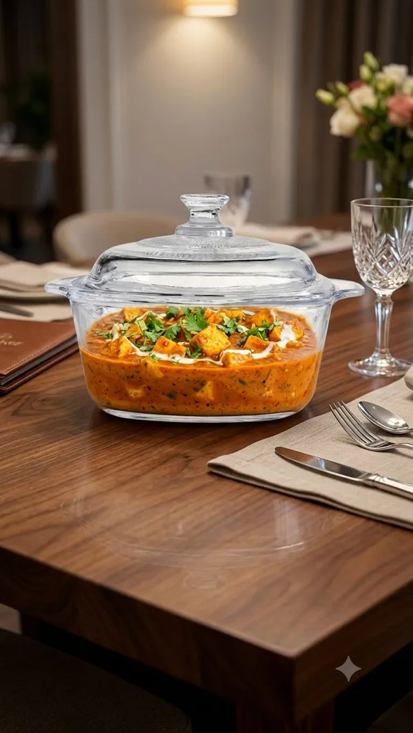 Shubh_aura_SET_OF_2_Fluted_Glass_Casserole_dish_with_Lid_1500ml_size,_Made_with_high_quality_borosilicate_glass,_Transparant_glass_lid_is_having_encircled_pattern_width_13.5cm_&_bowl_height_8_cm