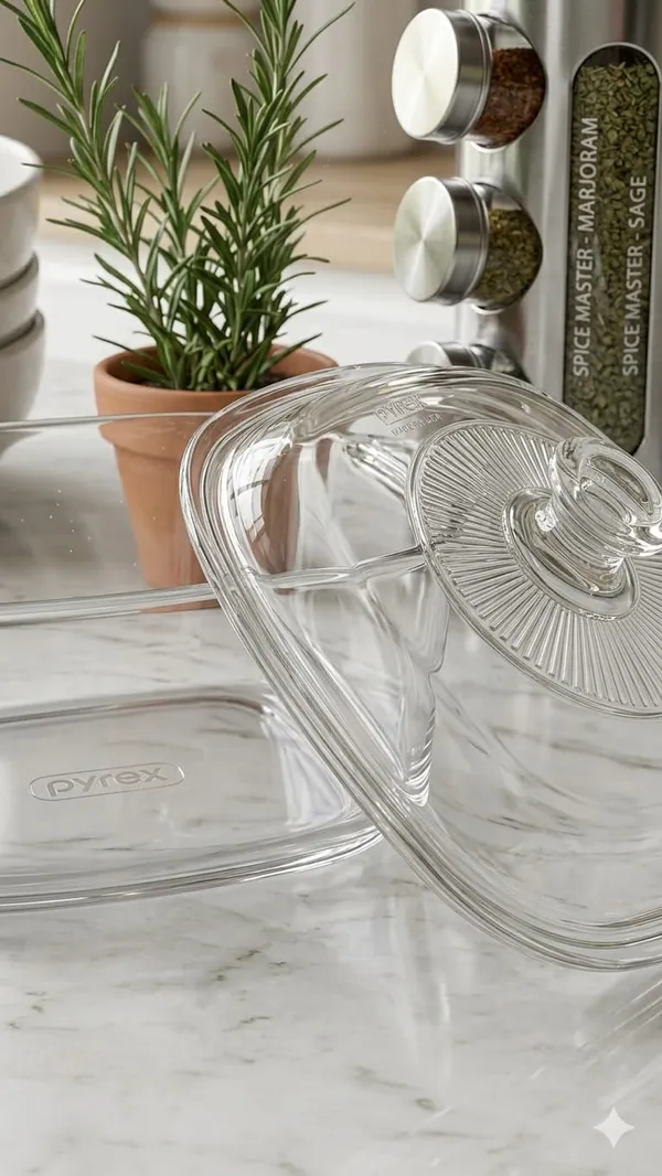 Shubh_aura_SET_OF_2_Fluted_Glass_Casserole_dish_with_Lid_1500ml_size,_Made_with_high_quality_borosilicate_glass,_Transparant_glass_lid_is_having_encircled_pattern_width_13.5cm_&_bowl_height_8_cm