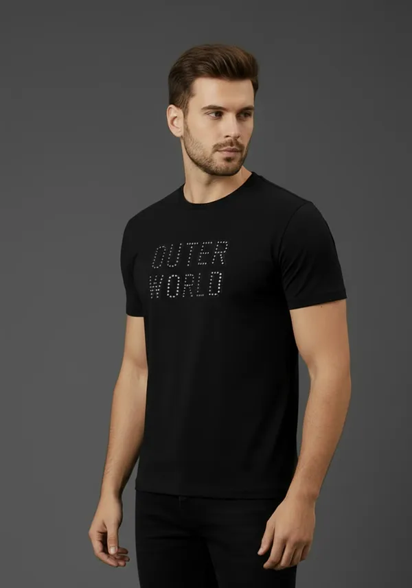 Black_Midas_Touch_Crewneck_Lustra_Cotton_Polo_T_Shirt_For_Men