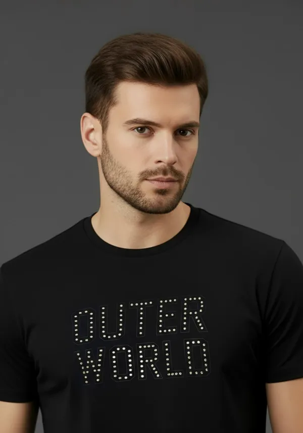 Black_Midas_Touch_Crewneck_Lustra_Cotton_Polo_T_Shirt_For_Men