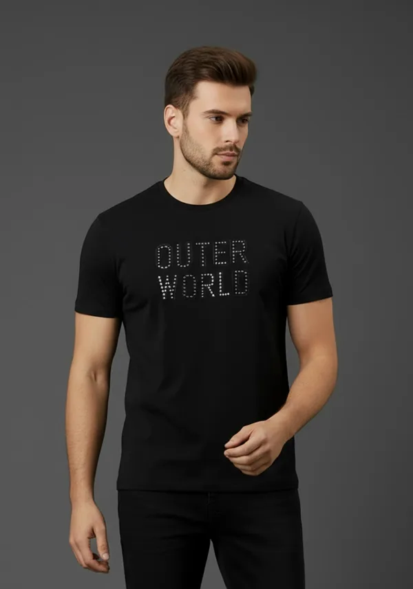 Black_Midas_Touch_Crewneck_Lustra_Cotton_Polo_T_Shirt_For_Men
