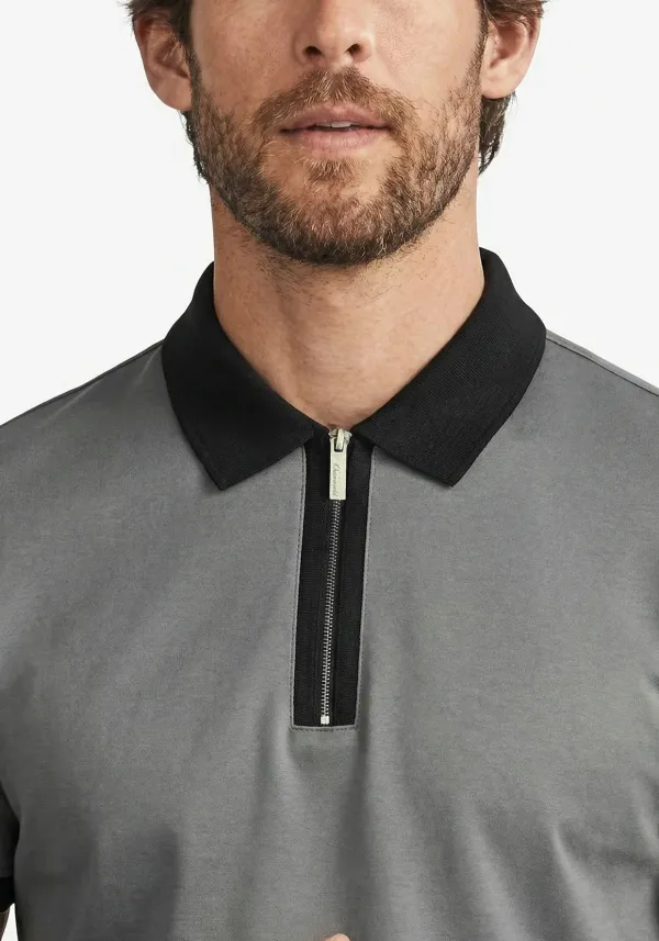 Founders_Zipper_Polo_Grey