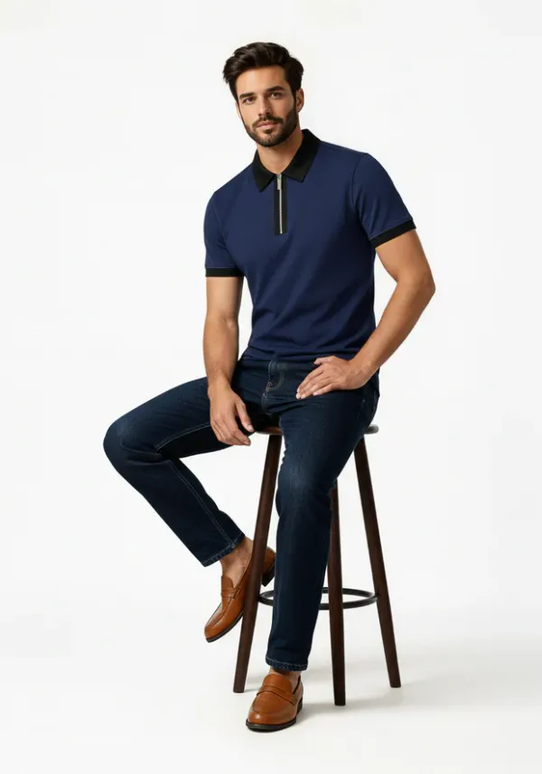 Founders_Zipper_Polo_Blue