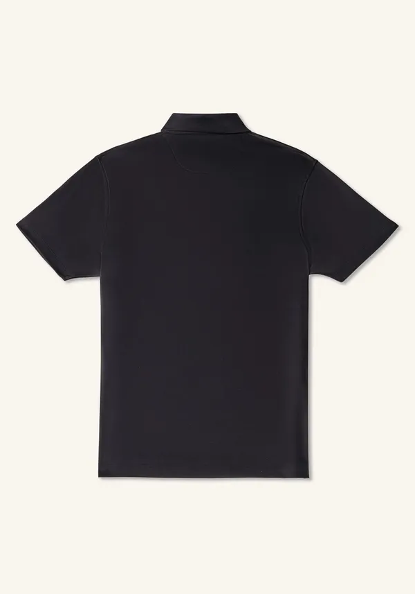 Black_Arin_Lucky_Dove_Lustra_Cotton_Pique_Polo_T_Shirt_For_Men