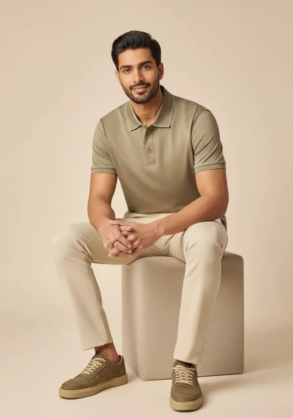 Olive_Muse_Liquid_Lustra_Cotton_Polo_T_Shirt_For_Men