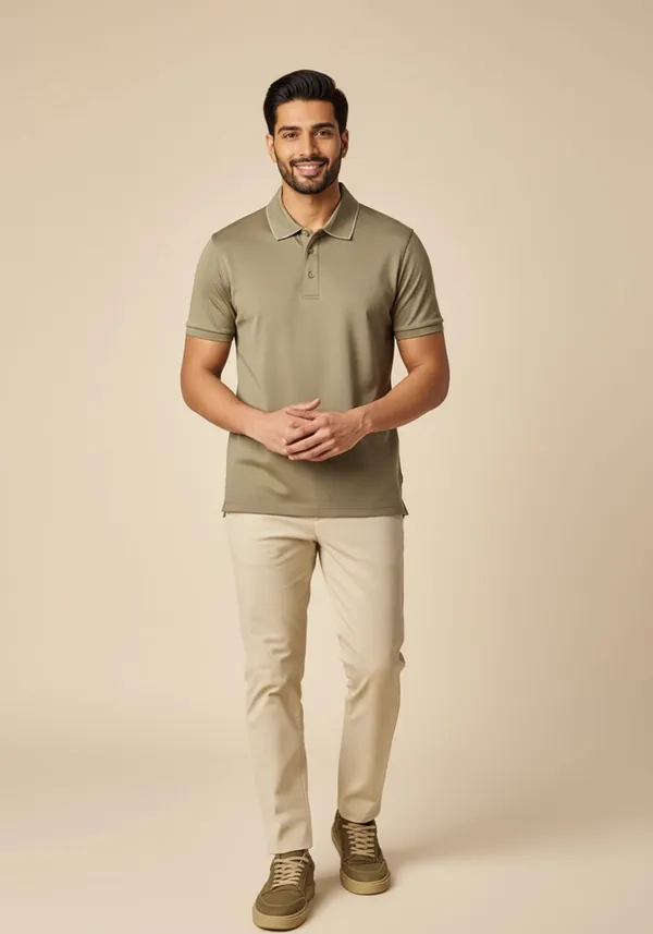 Olive_Muse_Liquid_Lustra_Cotton_Polo_T_Shirt_For_Men