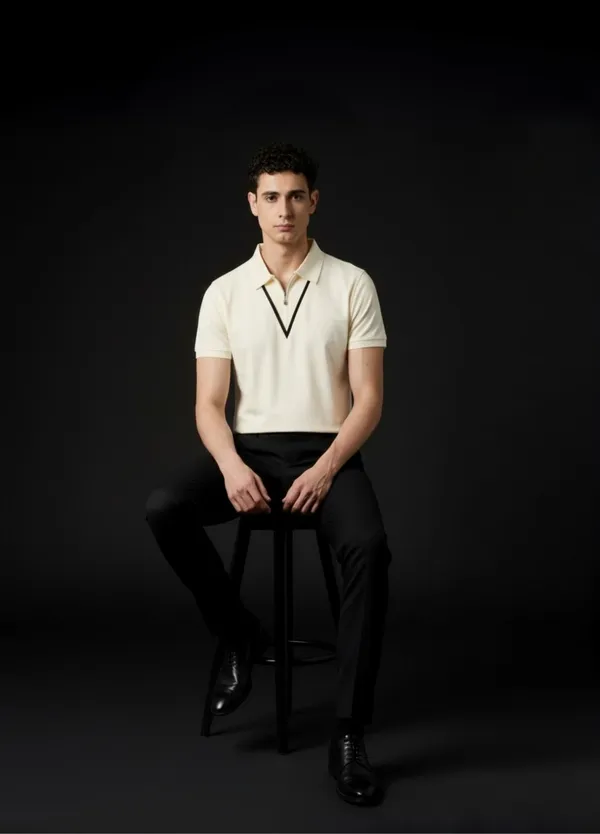 White_Regal_Club_Lustra_Cotton_Polo_T_Shirt_For_Men