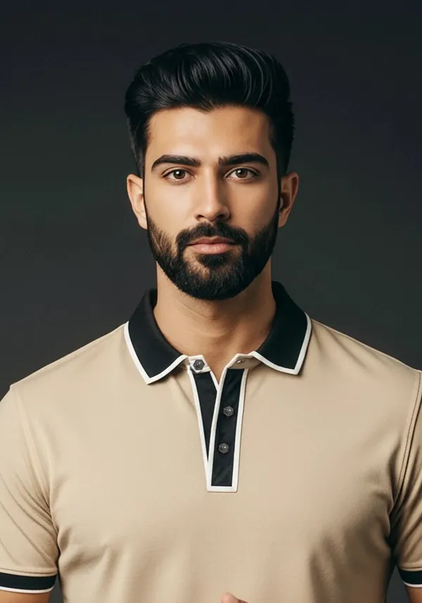 Beige_Velvet_Hour_Liquid_Oat_Lustra_Cotton_Polo_T_Shirt_For_Men