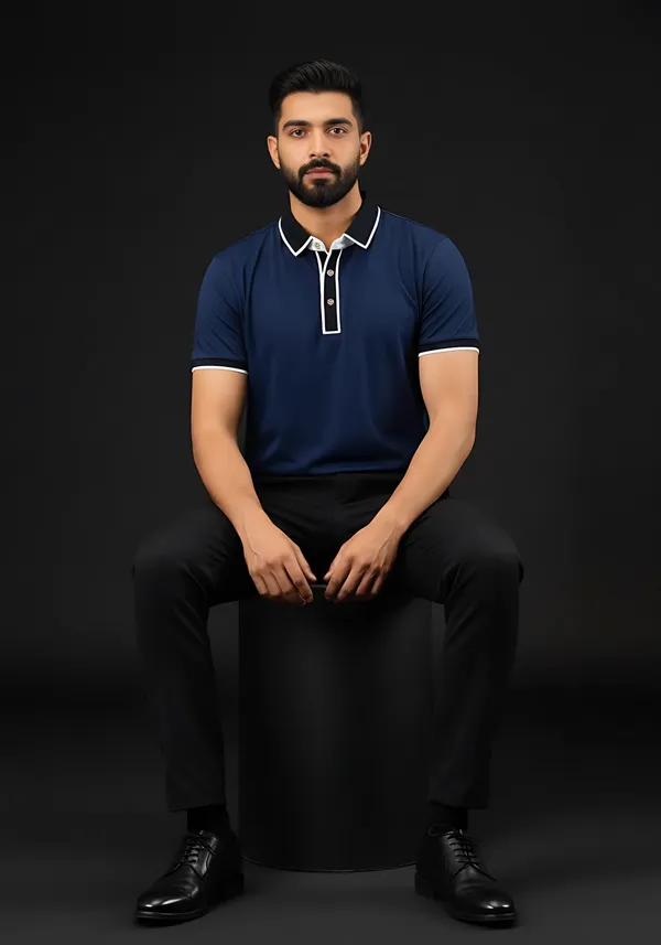 Blue_Velvet_Hour_Liquid_Lustra_Cotton_Polo_T_Shirt_For_Men