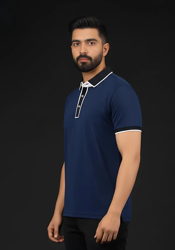 Blue_Velvet_Hour_Liquid_Lustra_Cotton_Polo_T_Shirt_For_Men