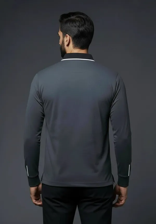 Grey_Classic_Full_Sleeve_Charcoal_Lustra_Cotton_Polo_T_Shirt_For_Men