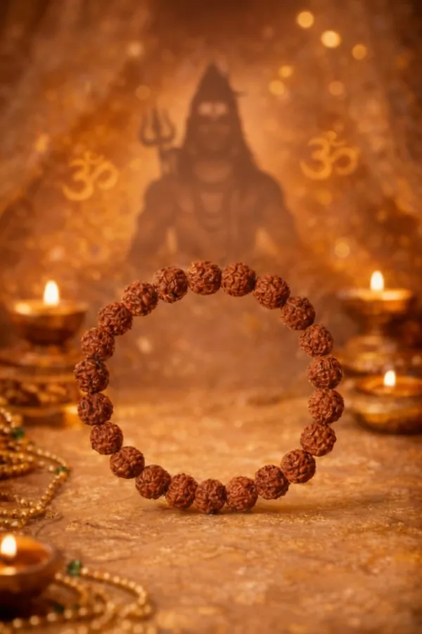 Unisex_Panchmukhi_Stretchable_Rudraksha_Bracelet