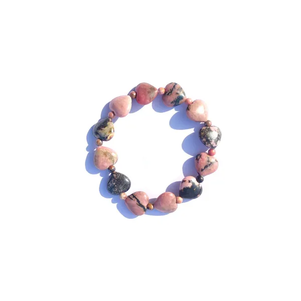 Pink_With_Gray_Shape_Natural_Crystal_Bracelet_For_Everyone